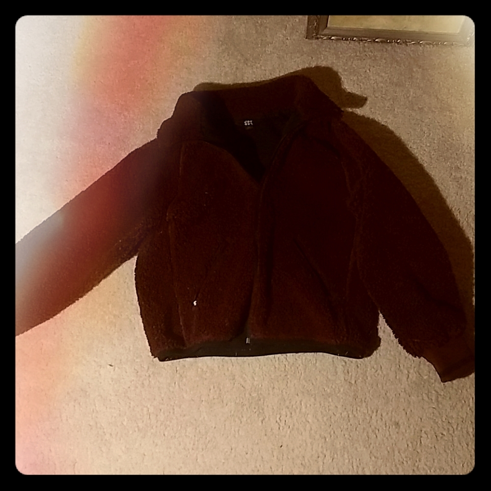 Faux fur jacket
